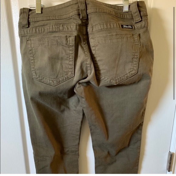 Miss Me Army green jeans - Picture 2 of 4